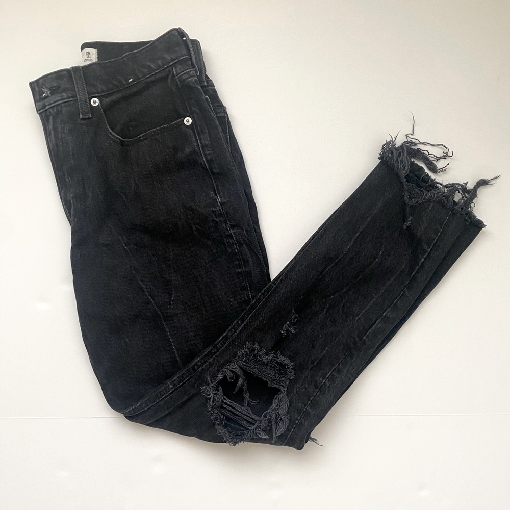 Abercrombie and Fitch, High-Rise “Mom Jeans”